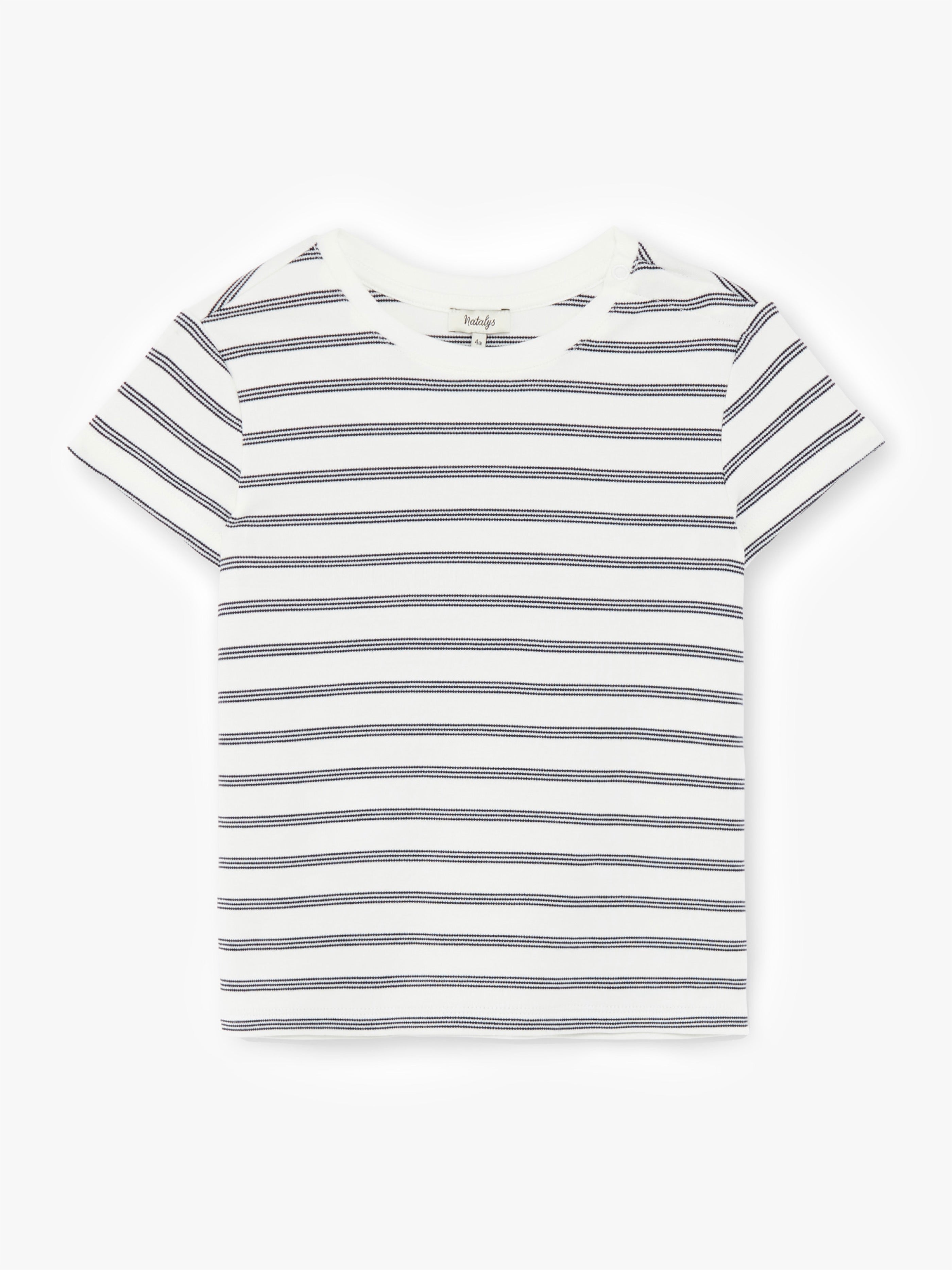 Camiseta Mangas Cortas Vainilla - Niño