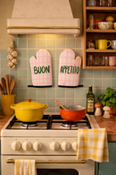 Set 2 Manoplas Cocina - Buon Appetito - Multicolor