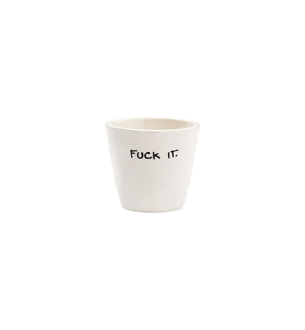 Tasse À Expresso Fuck It