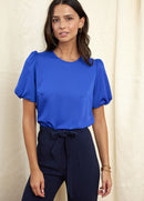 Top Petula Sapphire Blue