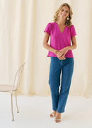 Top Perla Fuschia