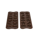 3D - Moule En Silicone N.12 Friture - Marron