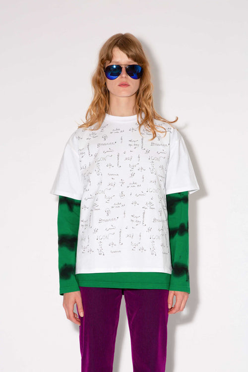 T-SHIRT HOMER ICON BLANC