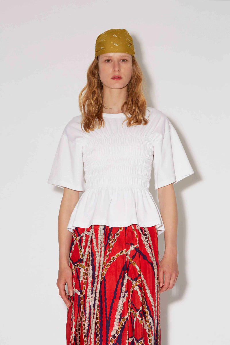 TOP MAY JERSEY BLANC