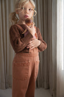 Mono Charlie en denim sequoia - Selección Soor Ploom disponible en amaetc.com, concept store ecológico para niños