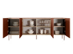 Atlas - Ensemble Avec Buffet 220 Cm + Meuble Tv 220 Cm