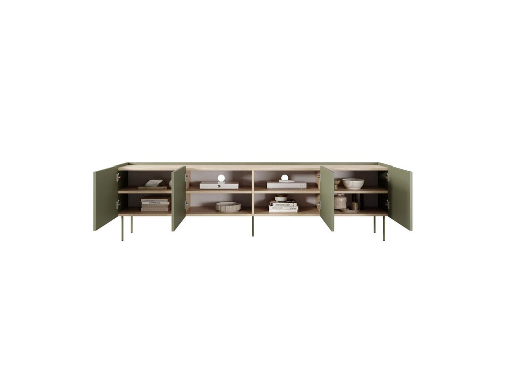 Atlas - Ensemble Avec Buffet 220 Cm + Meuble Tv 220 Cm