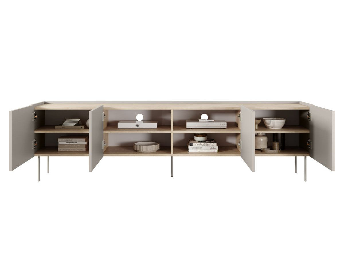 Atlas - Ensemble Avec Buffet 220 Cm + Meuble Tv 220 Cm