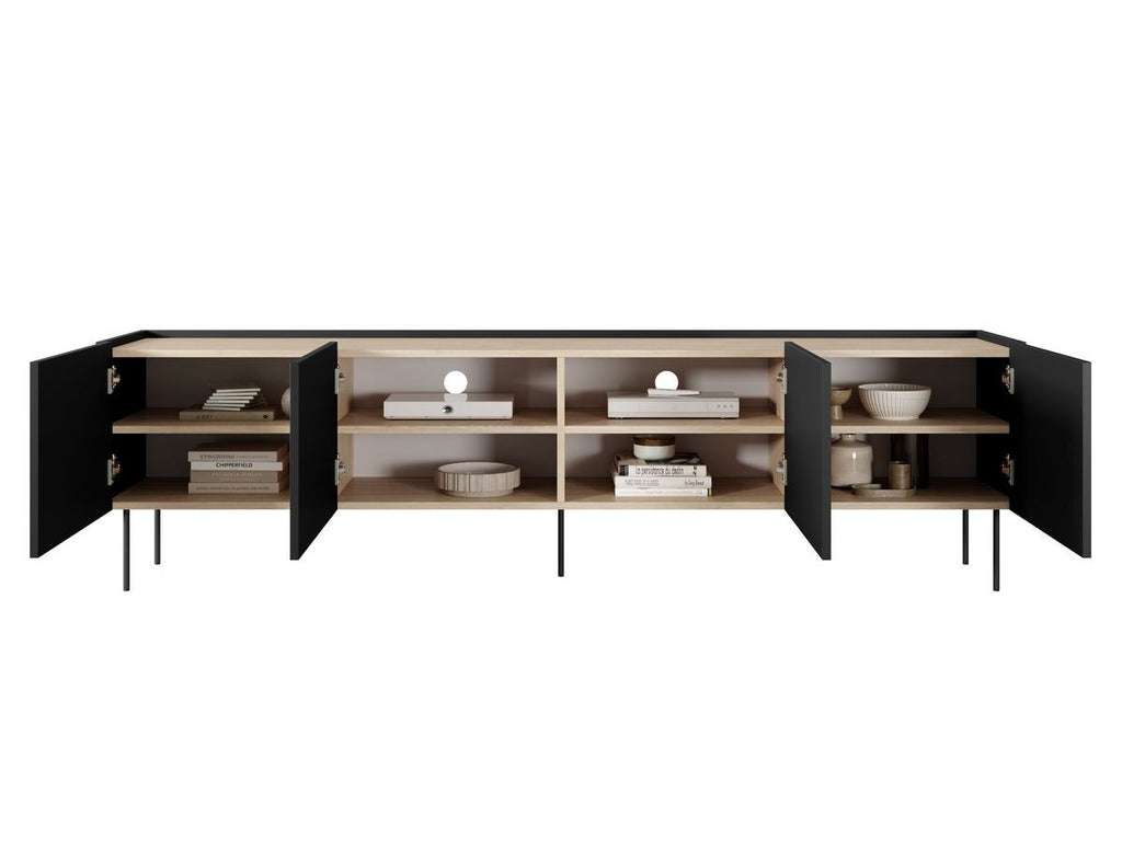 Atlas - Ensemble Avec Buffet 220 Cm + Meuble Tv 220 Cm