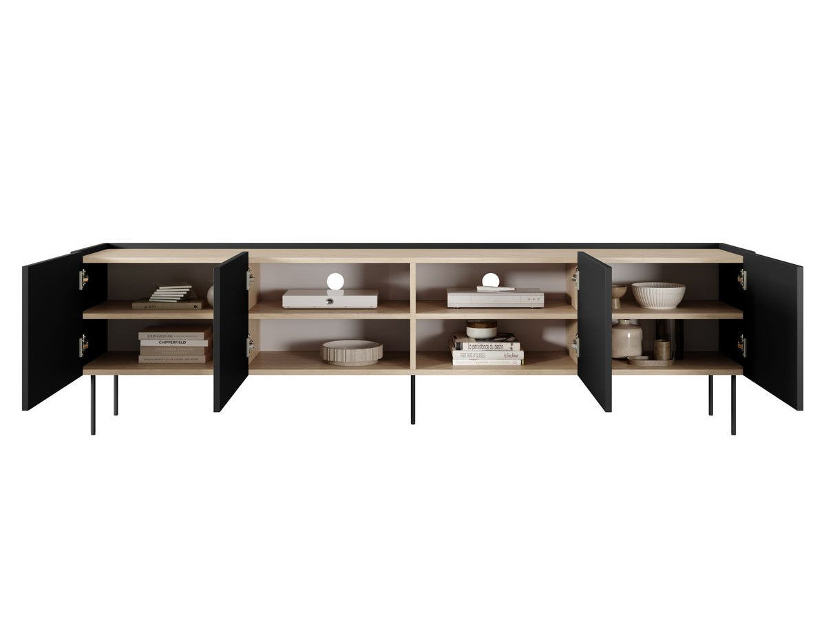 Atlas - Ensemble Avec Buffet 220 Cm + Meuble Tv 220 Cm