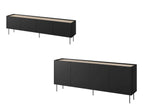 Atlas - Ensemble Avec Buffet 220 Cm + Meuble Tv 220 Cm