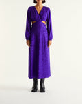 Alma Dress - Violet Jacquard - Women