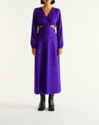 Alma Dress - Violet Jacquard - Women