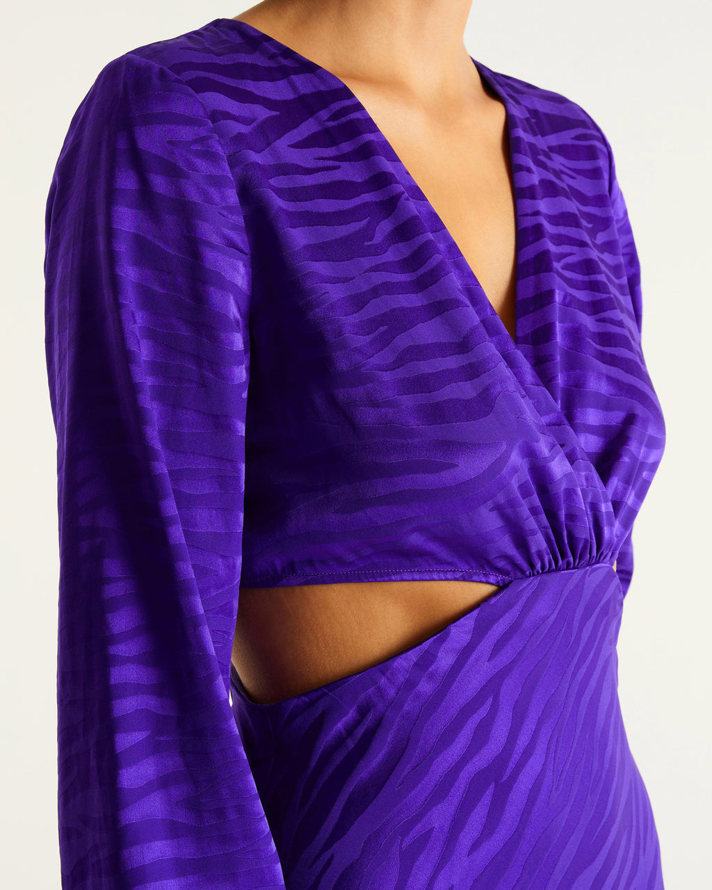 Alma Dress - Violet Jacquard - Women