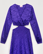Alma Dress - Violet Jacquard - Women