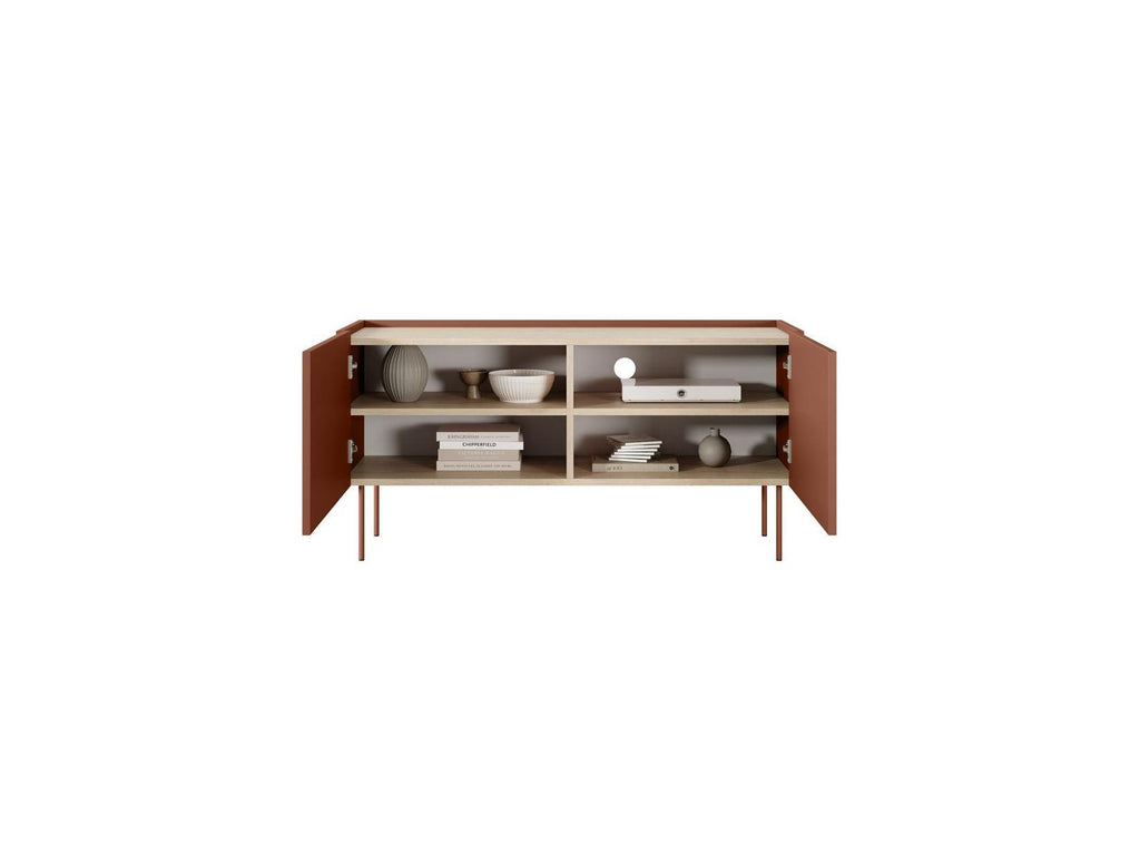 Atlas - Ensemble Avec Buffet 120 Cm + Meuble Tv 120 Cm + Table Basse 120 Cm