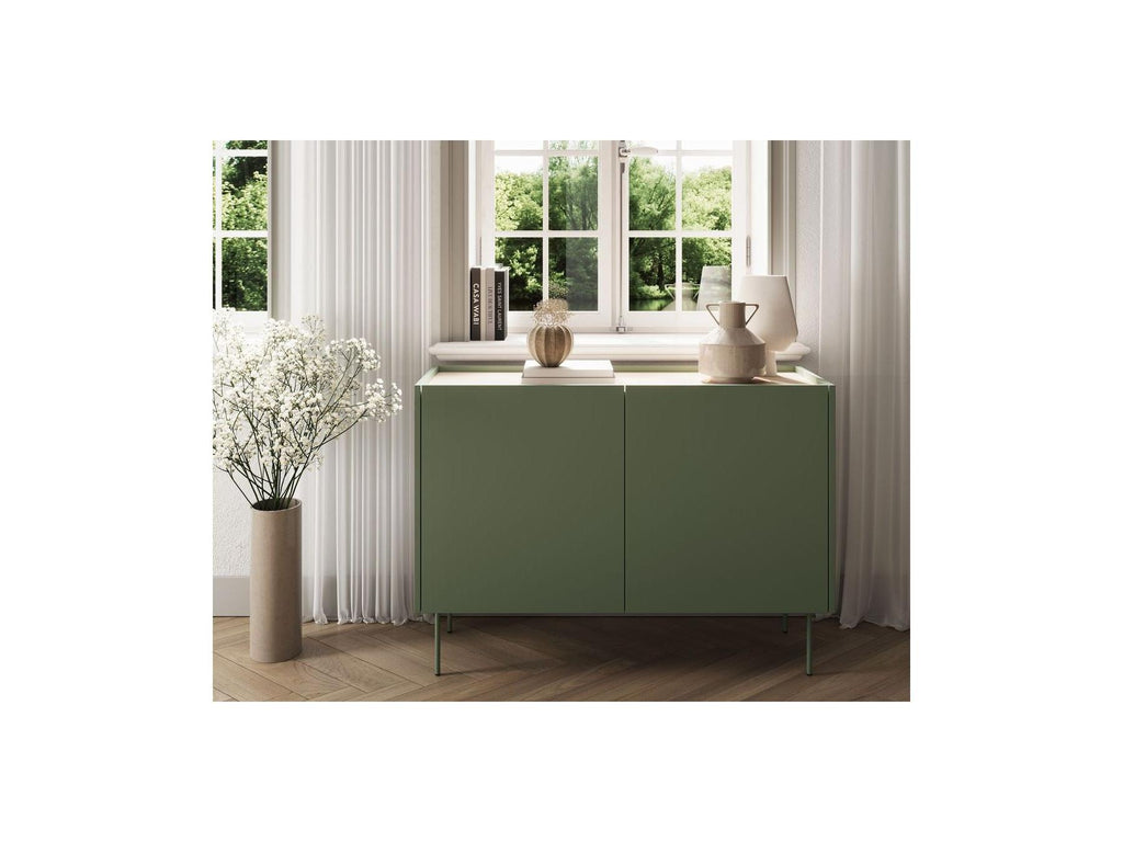 Atlas - Ensemble Avec Buffet 120 Cm + Meuble Tv 120 Cm + Table Basse 120 Cm
