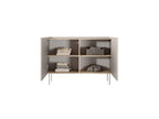 Atlas - Ensemble Avec Buffet 120 Cm + Meuble Tv 120 Cm + Table Basse 120 Cm