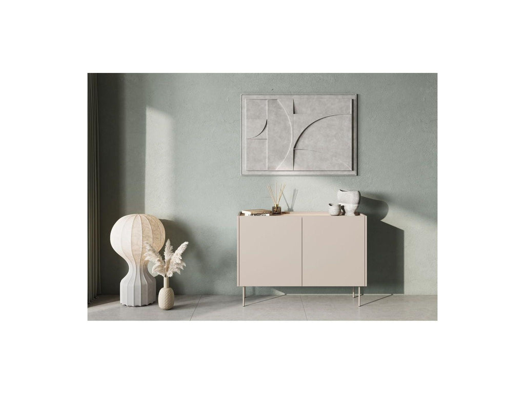 Atlas - Ensemble Avec Buffet 120 Cm + Meuble Tv 120 Cm + Table Basse 120 Cm