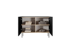 Atlas - Ensemble Avec Buffet 120 Cm + Meuble Tv 120 Cm + Table Basse 120 Cm