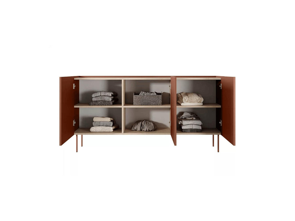 Atlas - Ensemble Avec Buffet 170 Cm + Meuble Tv 170 Cm + Table Basse 120 Cm