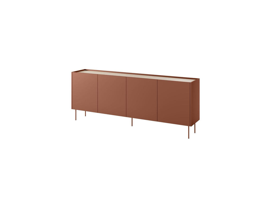 Atlas - Ensemble Avec Buffet 220 Cm + Meuble Tv 220 Cm + Table Basse 120 Cm