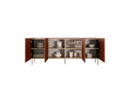 Atlas - Ensemble Avec Buffet 220 Cm + Meuble Tv 220 Cm + Table Basse 120 Cm