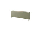 Atlas - Ensemble Avec Buffet 220 Cm + Meuble Tv 220 Cm + Table Basse 120 Cm