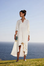 Vestido De Playa Loretta - Off White