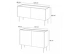 Atlas - Ensemble Avec Buffet 120 Cm + Meuble Tv 120 Cm