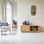 Adam - Meuble Tv - Teck - Naturel