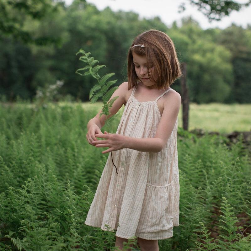 Vestido Prym rayas tiza - Selección Soor Ploom disponible en amaetc.com, concept store eco amigable para niños