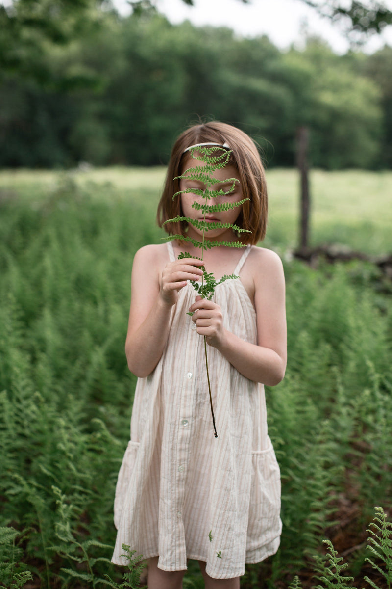 Vestido Prym rayas tiza - Selección Soor Ploom disponible en amaetc.com, concept store eco amigable para niños