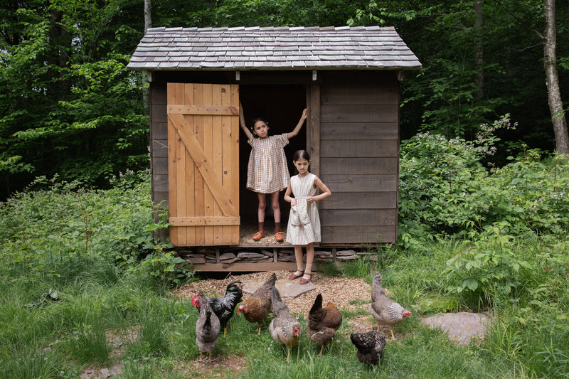 Vestido Millie vichy - Selección Soor Ploom disponible en amaetc.com, concept store ecológico para niños