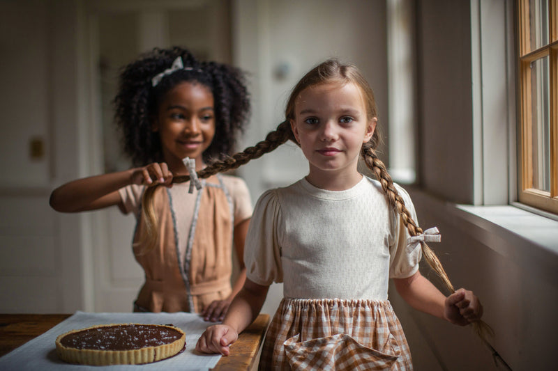 Falda vichy Emelia - Selección Soor Ploom disponible en amaetc.com, concept store ecológico para niños