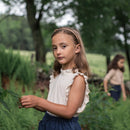 Blusa Thelma rayas tiza - Selección Soor Ploom disponible en amaetc.com, concept store ecológico para niños