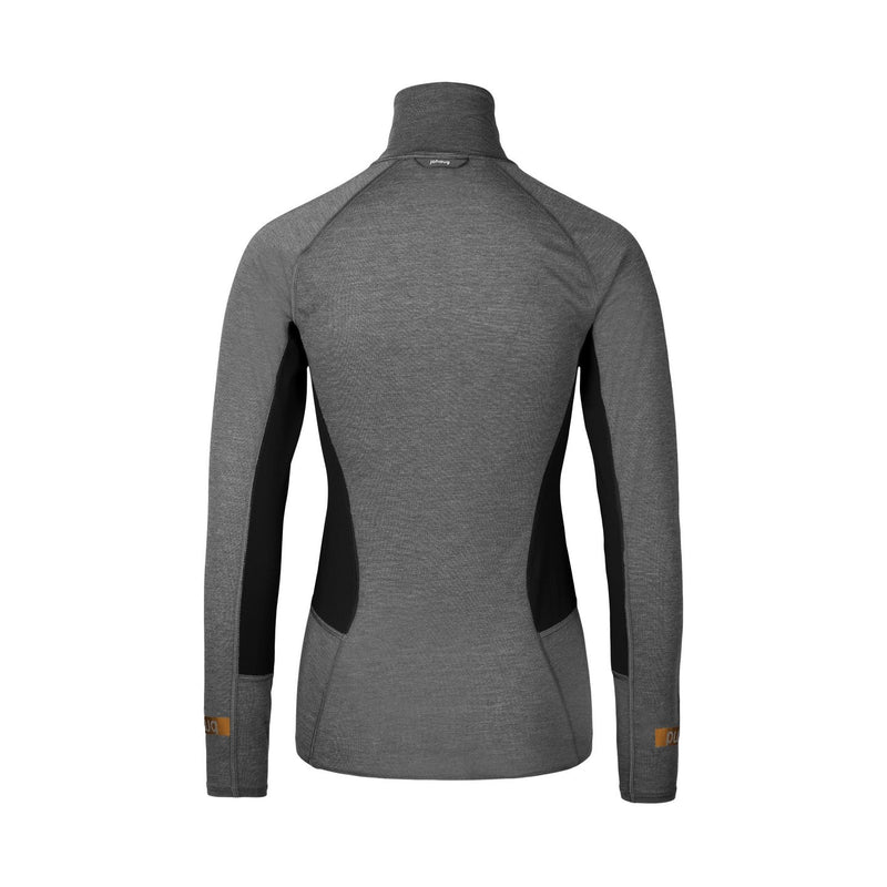 Pull Demi-Zip En Laine Mélangée Aerial 2.0 - Tblck - Femme