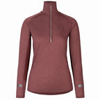 Aerial Woolmix Half Zip 2.0 - Brownish Red