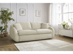 Cezanne Straight Sofa Bed with Express Opening and Smooth Fabric