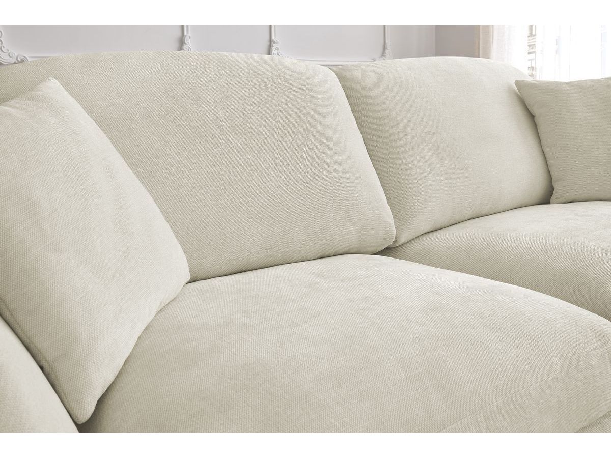 Cezanne Straight Sofa Bed with Express Opening and Smooth Fabric