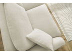 Cezanne Straight Sofa Bed with Express Opening and Smooth Fabric
