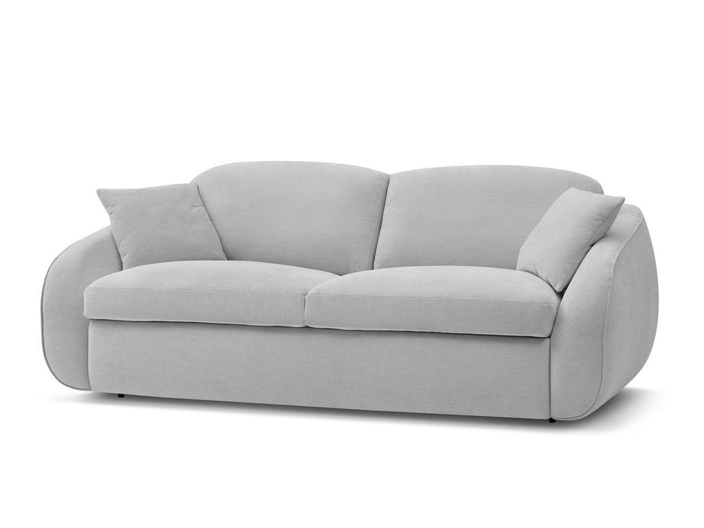 Cezanne Straight Sofa Bed with Express Opening and Smooth Fabric