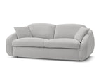 Cezanne Straight Sofa Bed with Express Opening and Smooth Fabric