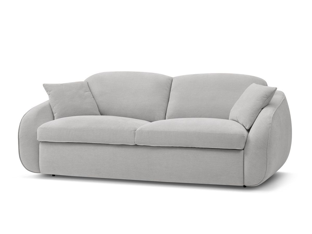 Cezanne Straight Sofa Bed with Express Opening and Smooth Fabric
