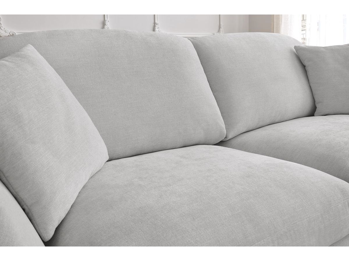 Cezanne Straight Sofa Bed with Express Opening and Smooth Fabric