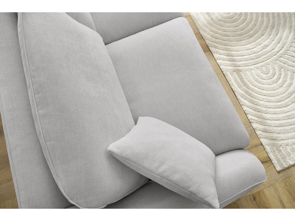 Cezanne Straight Sofa Bed with Express Opening and Smooth Fabric