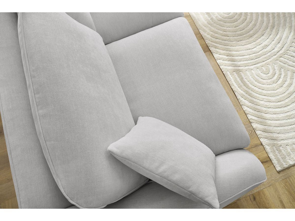 Cezanne Straight Sofa Bed with Express Opening and Smooth Fabric