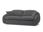Cezanne Straight Sofa Bed with Express Opening and Smooth Fabric