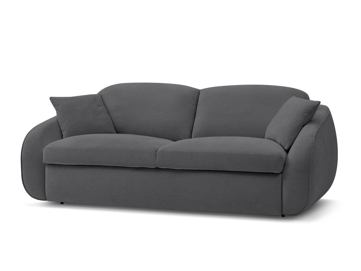 Cezanne Straight Sofa Bed with Express Opening and Smooth Fabric