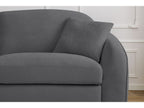 Cezanne Straight Sofa Bed with Express Opening and Smooth Fabric